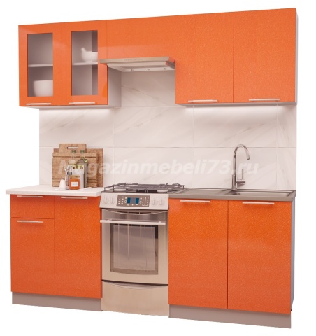 Кухонный Гарнитур Премиум Манго МДФ 1800мм